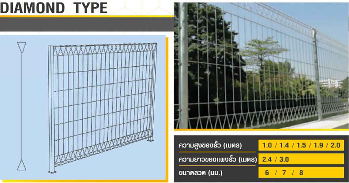 Металлические заборы Diamond - 700 ฿ LT_ADVGR_ALTPHOTO 4