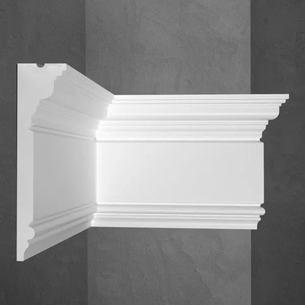 Плинтус потолочный из экополимера ударопрочный - 879 ฿ LT_ADVGR_ALTPHOTO 1