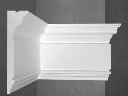 Плинтус потолочный из экополимера ударопрочный за 879฿ (ID:79427)