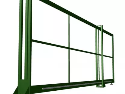 Sliding gates, a frame with an automation kit for 30 011฿ (ID:79433)
