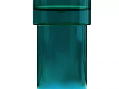 Раковина Abber Kristall - 450 мм напольная бирюзовая за 47 616฿ (ID:79442)