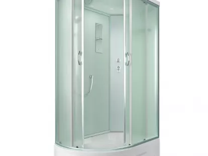 Душевая кабина - 120х80х226 см стекло матовое 4 мм за 19 089฿ (ID:79445)