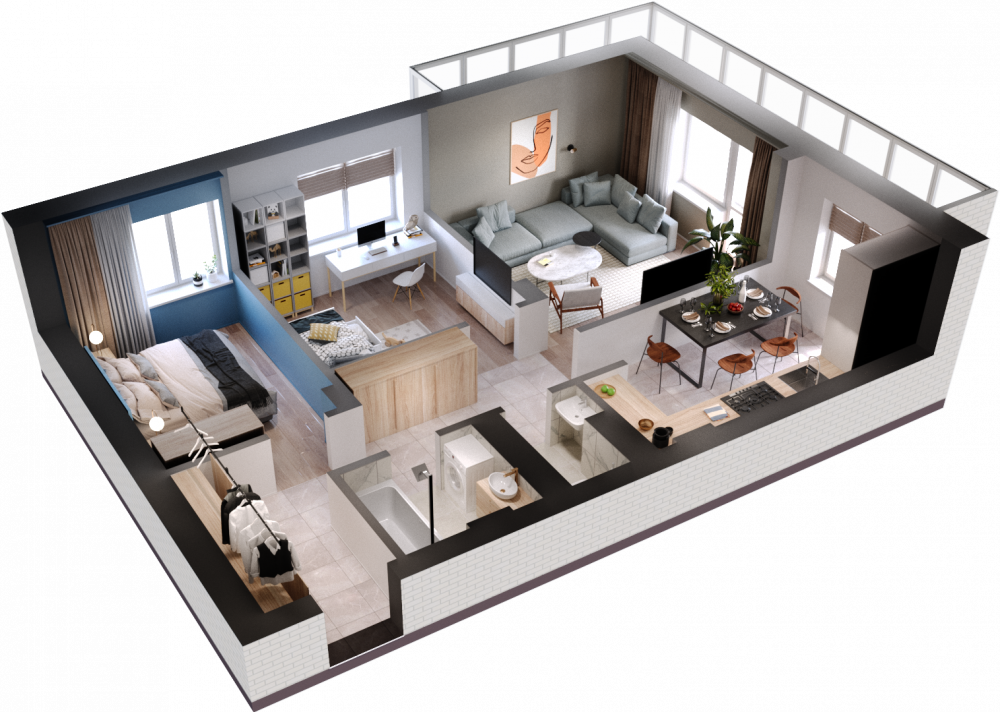 Перепланировка квартиры (ID: 12462) LT_ADVGR_ALTPHOTO 1