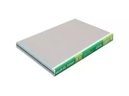 Влагостойкий гипсокартон GYPROC, 9 мм, 1200x2400 мм, кромка прямая (SE) за 203฿ (ID:79488)