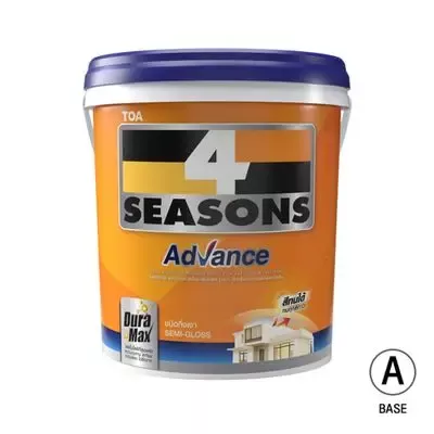 Краска для наружных работ, полуглянцевая, TOA, 4 Seasons Advance, 9 литров - 1 310 ฿ LT_ADVGR_ALTPHOTO 1