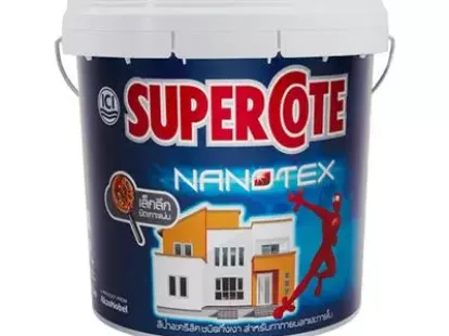 Наружная полуглянцевая краска DULUX SUPERCOTE NANOTEX, 9 литров за 1 259฿ (ID:79531)