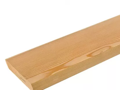 Bevelled Planken (Oblique Plank), Larch, Grade AB, 20x140x4000 mm, Element Area 0.56 m² for 583฿ (ID:79539)