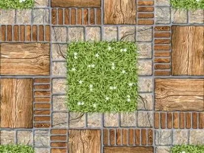 Керамическая напольная плитка  размер 50 x 50 см за 227฿ (ID:79566)