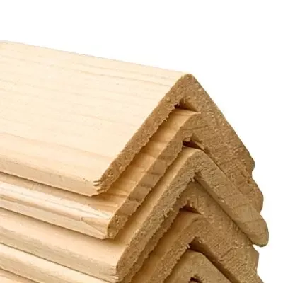 Угловой деревянный молдинг из клееной русской сосны, сорт А, гладкий, размер 4 x 250 x 4 см - 459 ฿ LT_ADVGR_ALTPHOTO 1