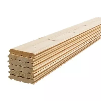 Деревянная вагонка из русской сосны с V-пазом, модель Beam131223000, размер 12.2x300x1.3 см - 2 050 ฿ LT_ADVGR_ALTPHOTO 1