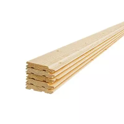 Деревянная вагонка из русской сосны, U-паз, модель LNGS139630, размер 9.6x300x1.3 см - 1 590 ฿ LT_ADVGR_ALTPHOTO 1