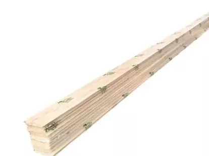 Деревянная вагонка из русской сосны, шпунт-паз, сорт А, профиль V-паз, ширина 4 дюйма, размер 9.6 x 300 x 1.3 см за 1 749฿ (ID:79594)