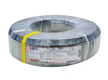 Кабель электрический NYY 1 x 25 кв. мм, длина 100 метров, цвет черный за 12 300฿ (ID:79601)