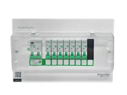 Готовый электрощит на 8 модулей, 50А за 3 180฿ (ID:79614)