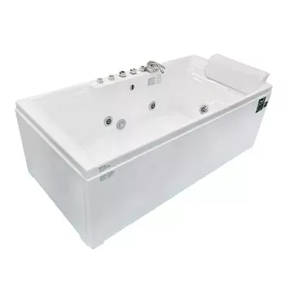 Прямоугольная гидромассажная ванна KASSA SQUART 20264, 189 x 91 x 66 см, белая - 33K ฿ LT_ADVGR_ALTPHOTO 1