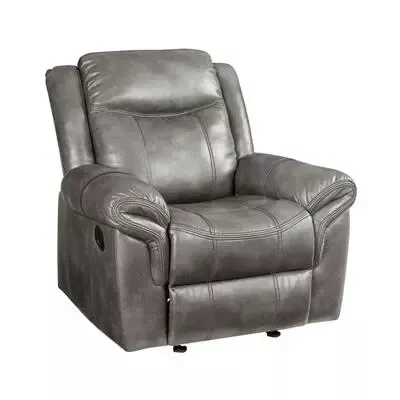 Односпальный кожаный раскладной диван, 104.14 см, цвет серый - 7 884 ฿ LT_ADVGR_ALTPHOTO 1