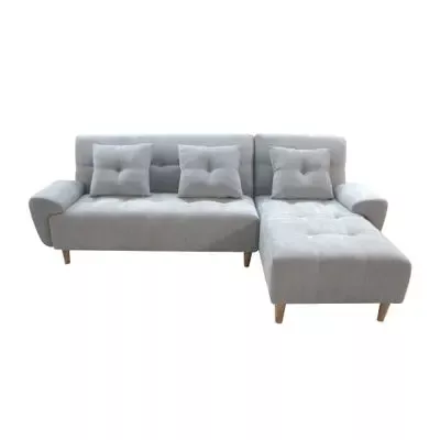 Угловой диван из ткани, 265 x 163 x 95 см, цвет серый - 9 480 ฿ LT_ADVGR_ALTPHOTO 1