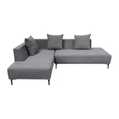 Угловой тканевый диван с 3 подушками, 240 x 150 x 93 см, цвет темно-серый - 11K ฿ LT_ADVGR_ALTPHOTO 1
