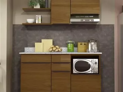 Готовая кухня 164 см, цвет золотистый орех за 32 990฿ (ID:79756)