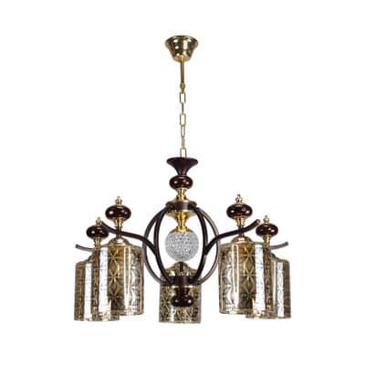 Подвесная люстра стеклянная E27х5 - 2 830 ฿ LT_ADVGR_ALTPHOTO 1